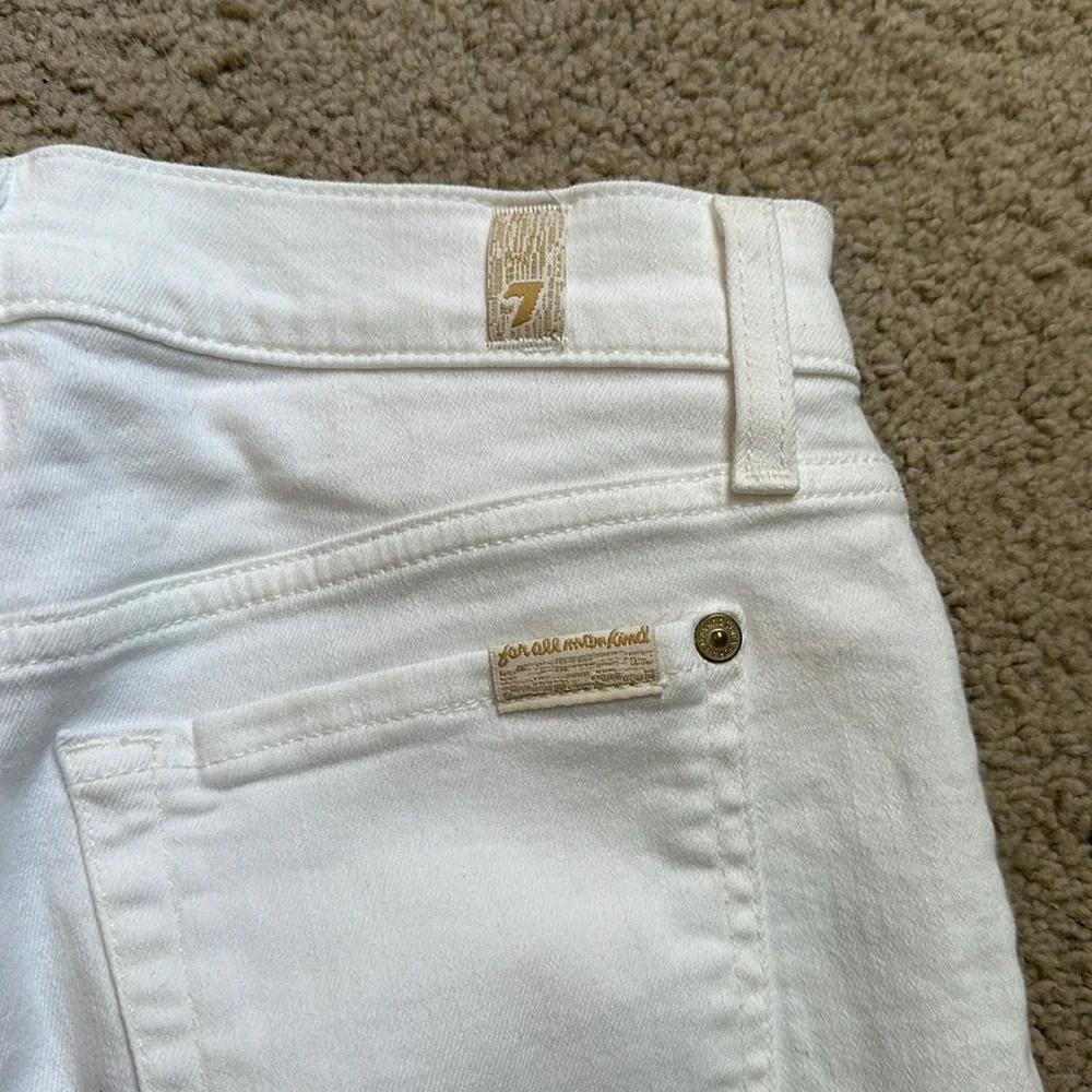 Women’s 7 for All Mankind White Alexa Jeans - Size 24